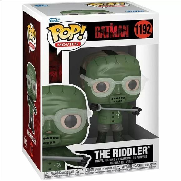 Fungo PoP! Movies The Batman 1192 The Riddler PoP Vinyl Figure Brand New - Picture 1 of 6